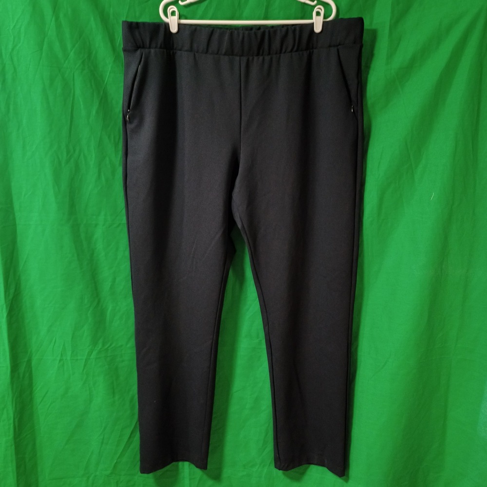 Universal Standard XL Navy Blue Ponte Pants USPA0920CL Straight Leg NEW